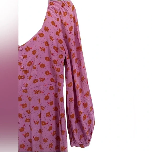 Billabong heartland long sleeve mini dress- Size Small - Picture 5 of 10